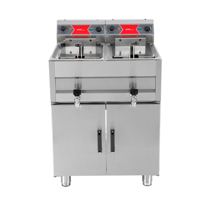 Friteuse | Electrisch | 2x10L | 50°C/190°C | 2x9kW (400V)
