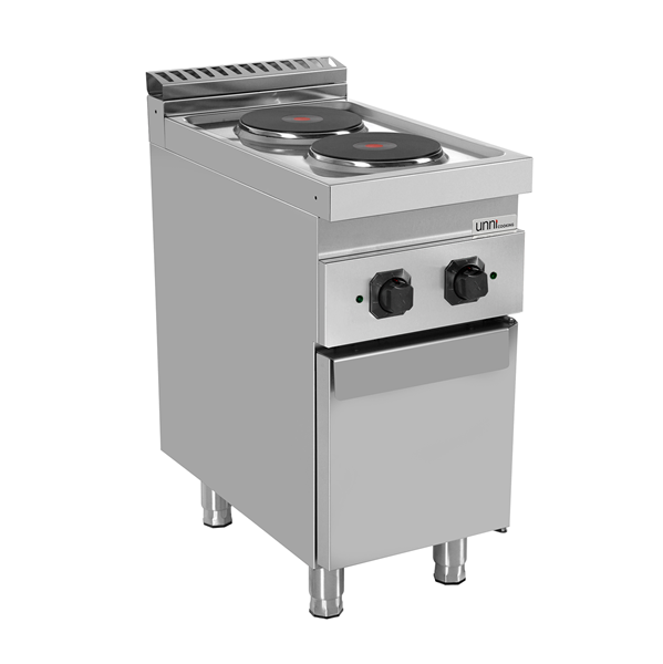 Electric Range with 2 Plates and Cabinet – E70C10-K