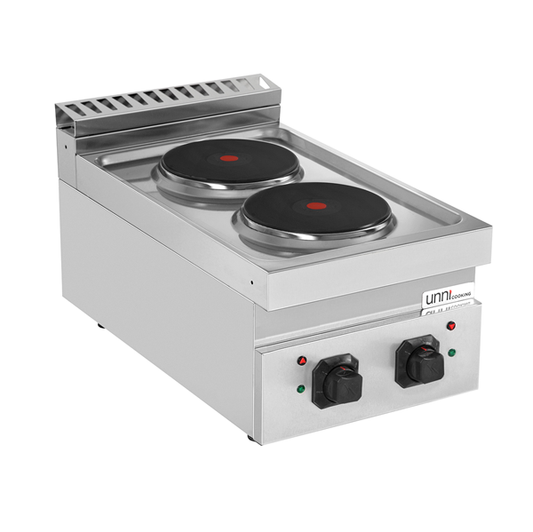 Elektrisch Fornuis – 2 Kookplaten – E70C10B