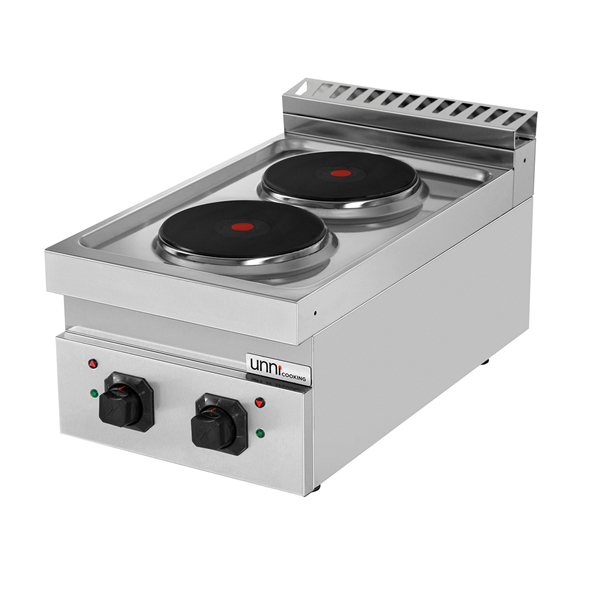 Elektrisch Fornuis – 2 Kookplaten – E70C10B