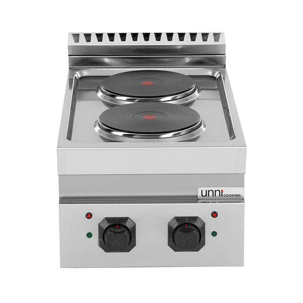 Elektrisch Fornuis – 2 Kookplaten – E70C10B