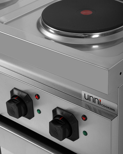 Electric Range with 2 Plates and Cabinet – E70C10-K