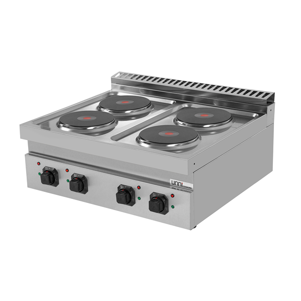 Elektrisch Fornuis – 4 Kookplaten – E70C20B