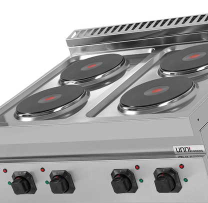 Elektrisch Fornuis – 4 Kookplaten – E70C20B