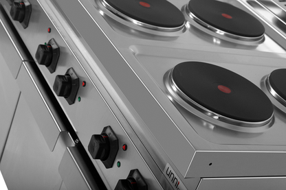 Elektrisch Fornuis met 6 Platen en Onderkast – E70C30-K