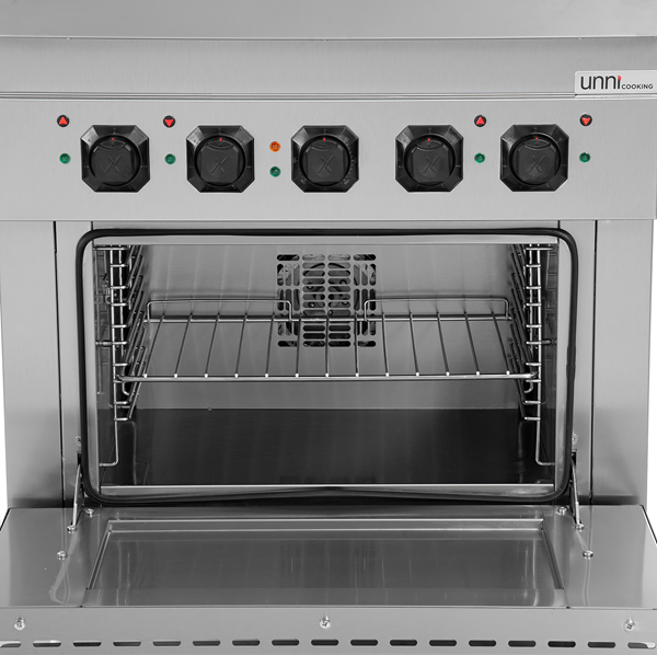 Elektrisch Fornuis met Elektrische Oven – 4 Kookplaten – E70FEO20