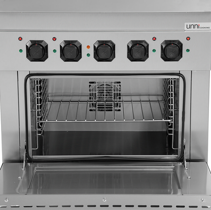 Elektrisch Fornuis met Elektrische Oven – 4 Kookplaten – E70FEO20