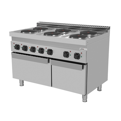 Elektrisch fornuis met 6 PL en Elektrische oven – E70FEO30-K