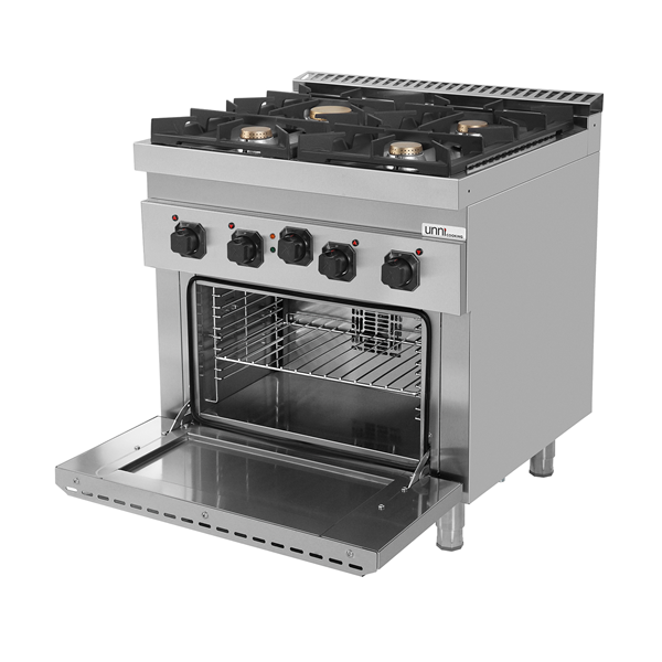 Gasfornuis met elektrische oven – 4 branders – E70FG020