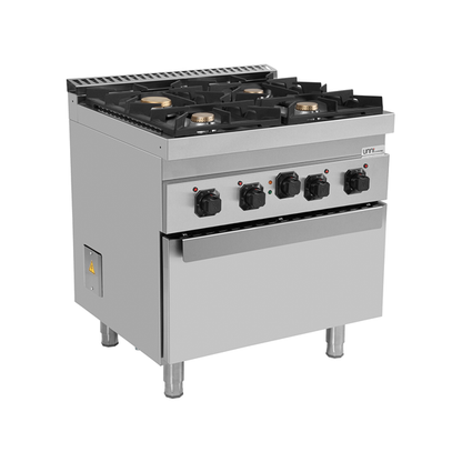 Gasfornuis met elektrische oven – 4 branders – E70FG020