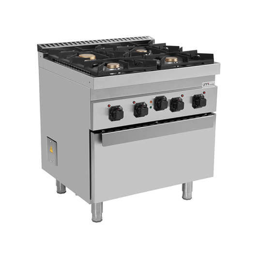 Gasfornuis met elektrische oven – 4 branders – E70FG020