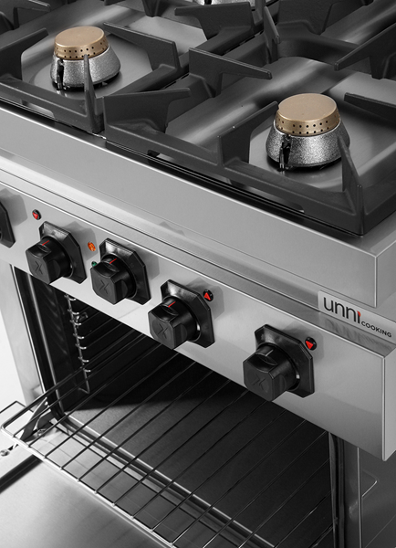 Gasfornuis met elektrische oven – 4 branders – E70FG020