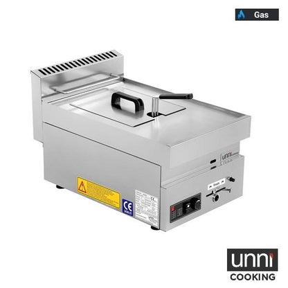 Gas Friteuse – 1 × 8 L