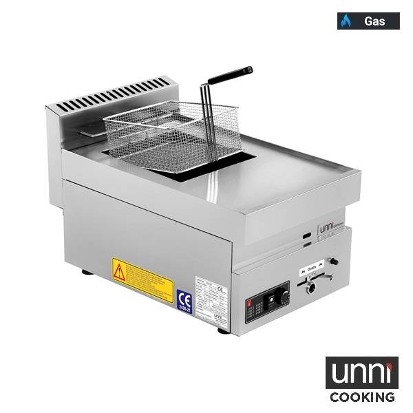 Gas Friteuse – 1 × 8 L