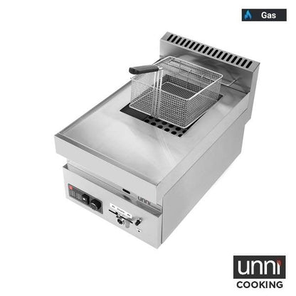 Gas Friteuse – 1 × 8 L