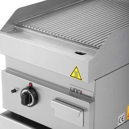 Gas Bakplaat – Geribbeld