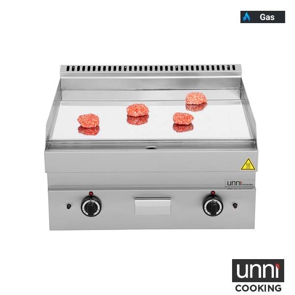 Gas Bakplaat – Chrome