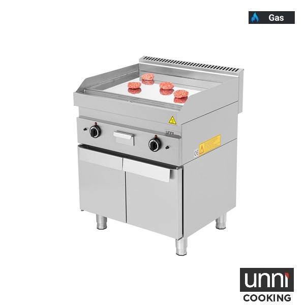 Gas Bakplaat – Chrome