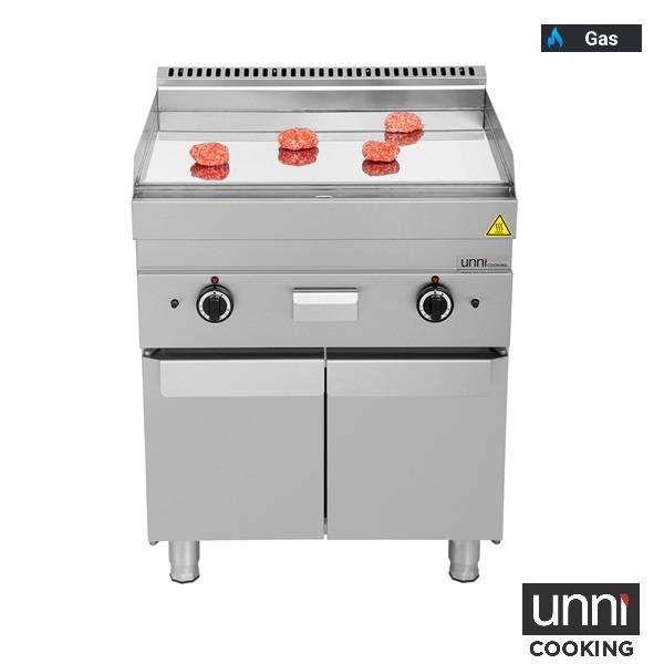 Gas Bakplaat – Chrome