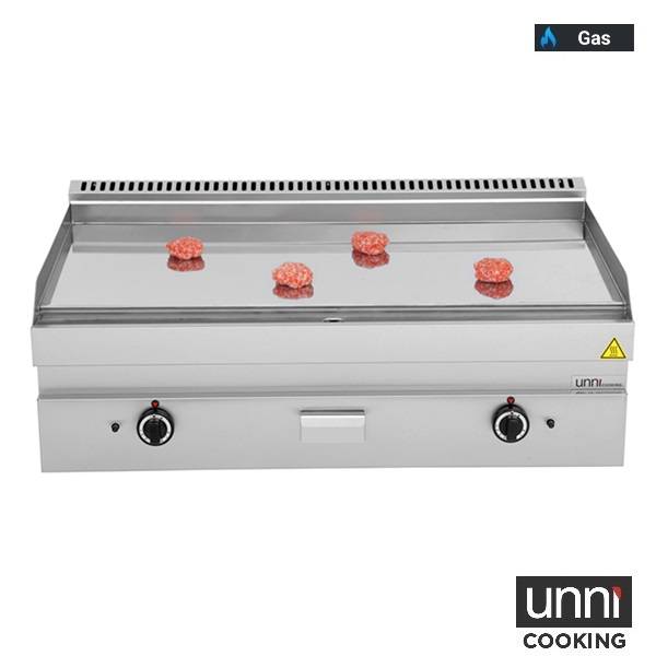 Gas Bakplaat – Chrome