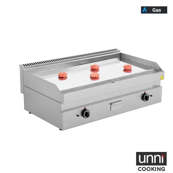 Gas Bakplaat – Chrome