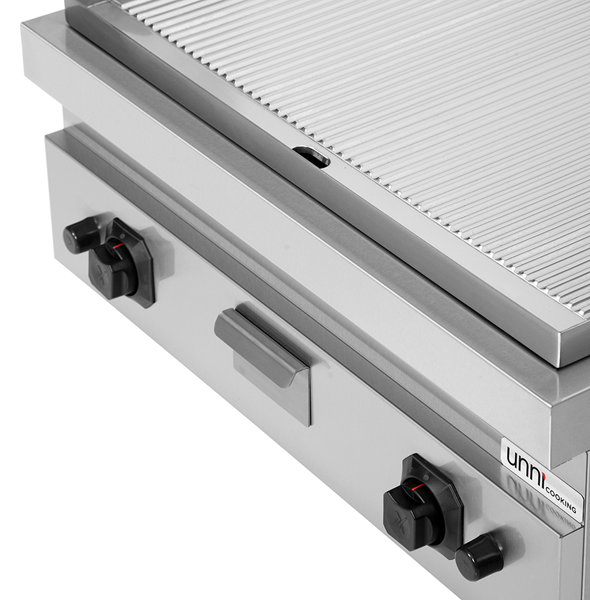Gas Bakplaat – Geribbeld – G70GP20B+G