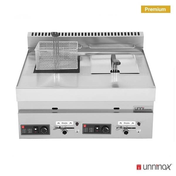 Gas Friteuse – 2 × 8 L