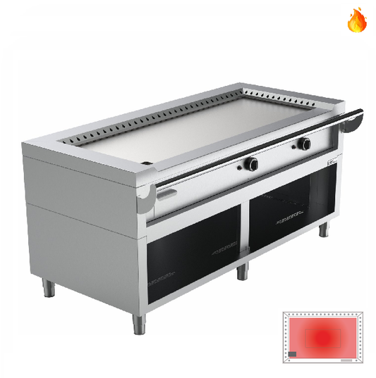 Teppanyaki Bakplaat | Gas | 27,6 kW | GAS