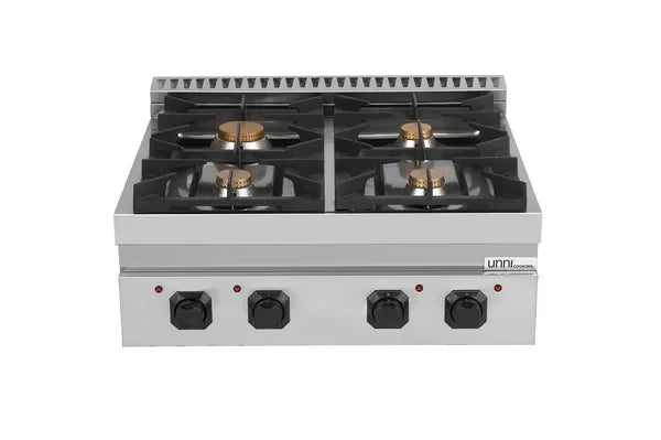 Gasfornuis – 28.5 kW – 4 Branders