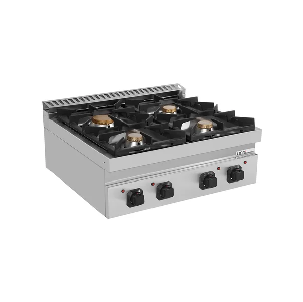 Gasfornuis – 28.5 kW – 4 Branders