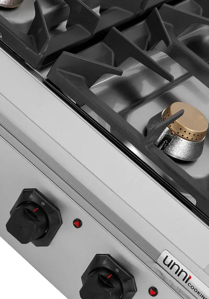 Gasfornuis – 28.5 kW – 4 Branders