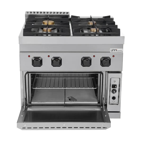 Gasfornuis met Gasoven – 4 Branders