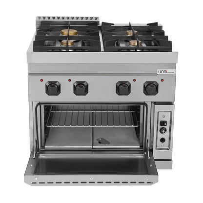 Gasfornuis met Gasoven – 4 Branders