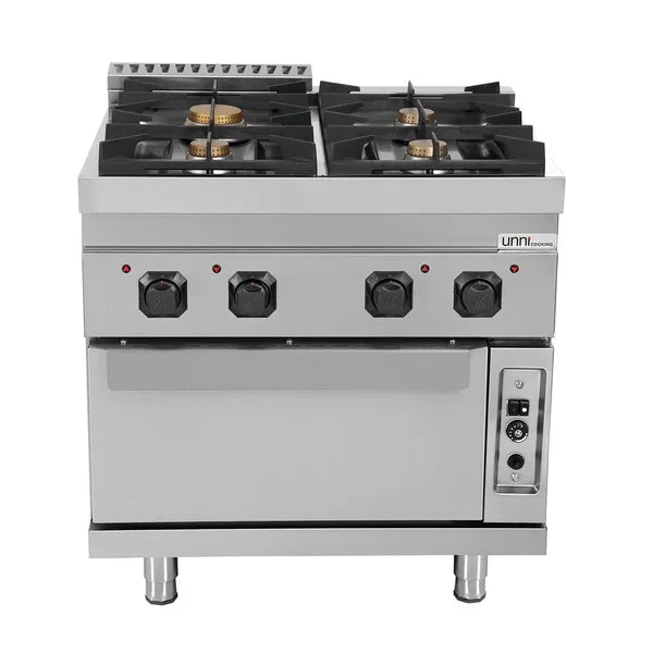 Gasfornuis met Gasoven – 4 Branders