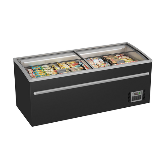 Supermarkt Diepvrieskist | 850 Liter | Zwart