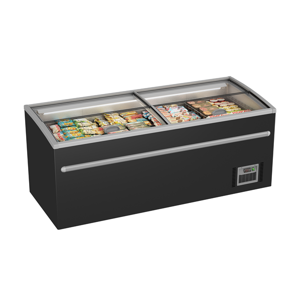 Supermarkt Diepvrieskist | 530 Liter | Zwart