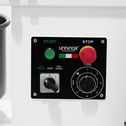 Dough machine 22 litres + 2 speeds - 230 Volt