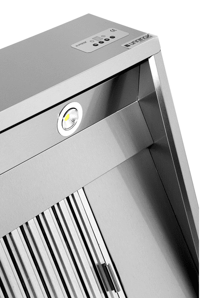 Wandhaube – Plug & Play, mit Motor – 1000 × 950 × 520 mm