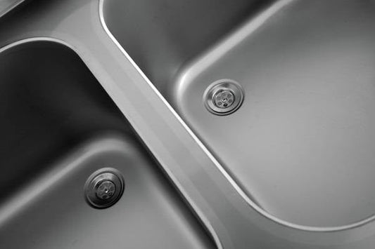 1800x700xH850mm 2 Bowls Right