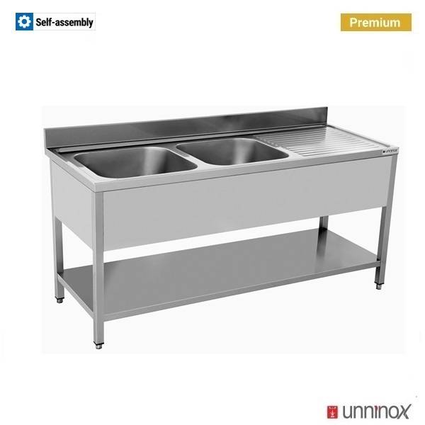200x70xH85cm – 2 Sinks Left