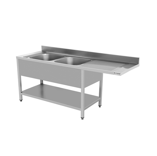 180x70xH85cm 2 Bowls Left - PREMIUM
