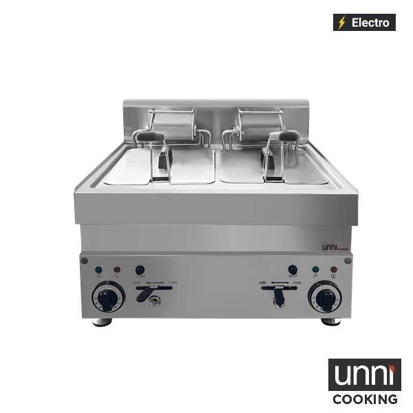 Elektrische Friteuse 2×10L – ECO