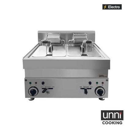 Elektrische Friteuse 2×10L – ECO