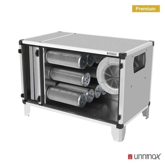 Exhaust air purification plant – 3000 m3/h