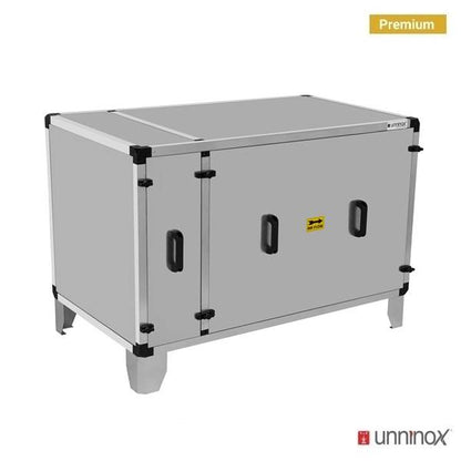 Exhaust air purification plant - 2000 m3/h