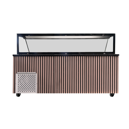 Saladette Werkbank – Capaciteit 5 × GN 1/1 – 188 × 82 × 85,5 cm
