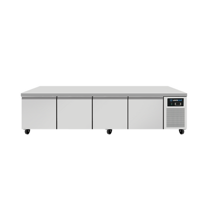 Koelwerkbank | Laag Model | 4 Laden (1/1 GN) | 2040 × 700 × 600 (H) mm