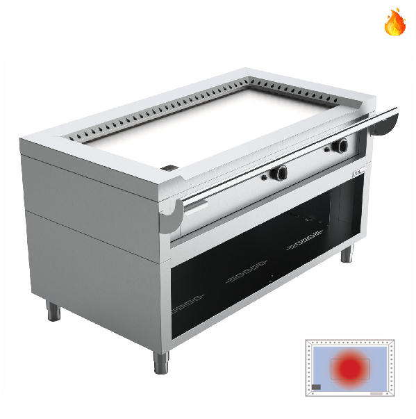 Teppanyaki Bakplaat | Gas | 8,5 kW | GAS