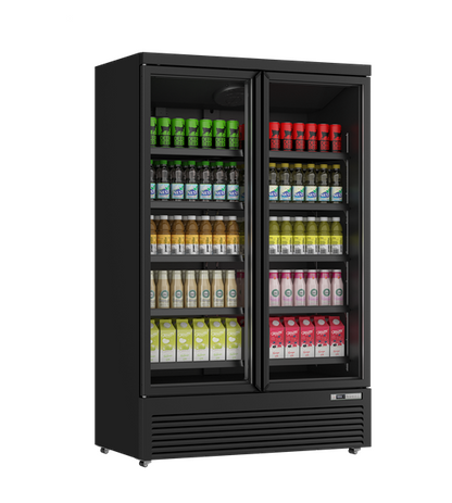 Koelkast | 1081 Liter | Zwart | 0°C tot +10°C