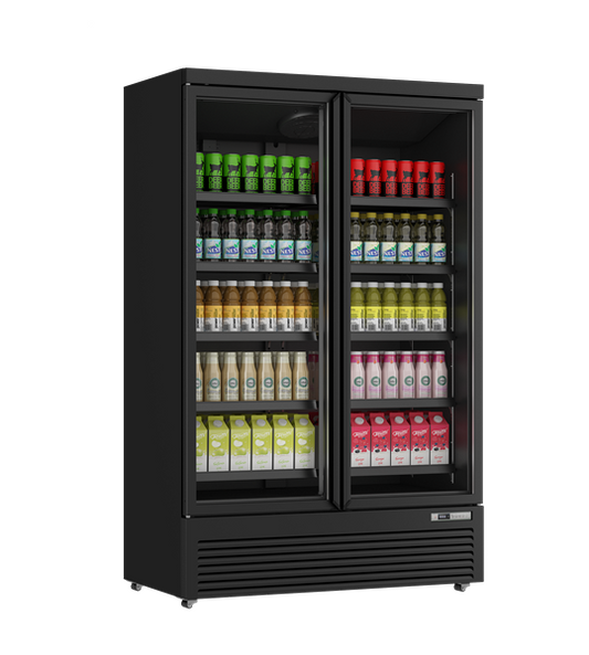 Koelkast | 1081 Liter | Zwart | 0°C tot +10°C